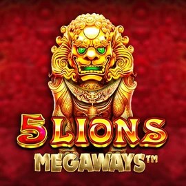 5 Lions Megaways game by Pragmatic Play – logo hosted on Bassbet Casino