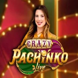 Crazy Pachinko slot icon by Evolution, available at Bassbet Casino