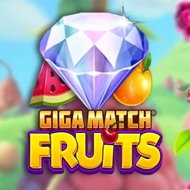 Giga Match Fruits slot icon by RubyPlay, available at Bassbet Casino