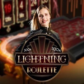 Lightning Roulette game by Evolution – logo hosted on Bassbet Casino