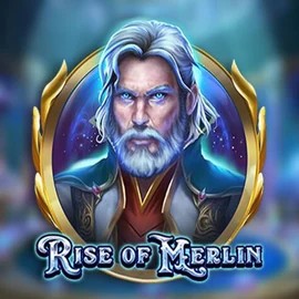 Rise of Merlin slot logo by Play'n GO at Bassbet Casino