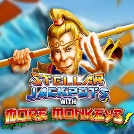 Try Stellar Jackpots with More Monkeys slot by Lightning Box Game on basssbet.de – logo image